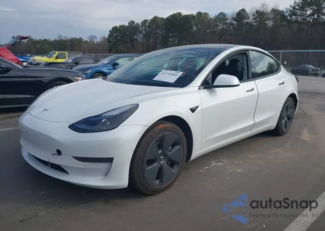 2021 Tesla Model 3 Standard Range Plus Rear-Wheel Drive from USA, damaged, VIN 5YJ3E1EA8MF079141